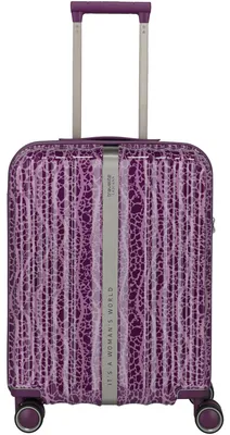 Zdjęcie produktu dla Walizka kabinowa Travelite LASCANA Edition, 55 cm, 4 koła (kolor: śliwkowy)