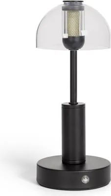 Produktbild von Tragbare LED Tischlampe 2W mit wiederaufladbarem USB Akku Ludza Schwarz