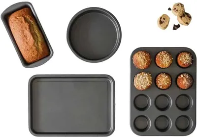 Produktbild von KitchenCraft KCBAKESET4PC - Backset, Stahl 18/10