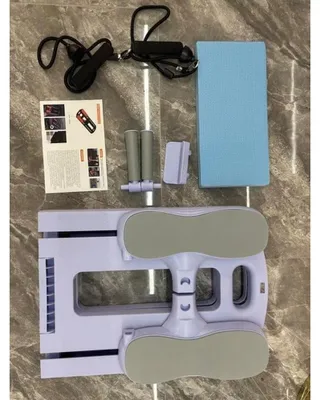 Obrázek produktu pro Přenosná pilatesová podložka, skládací design, multifunkční využití, světle fialová