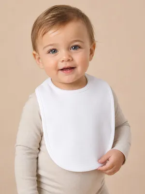 Produktbild von SITZTGUT Baby Lätzchen Weiß Größe Einheitsgröße