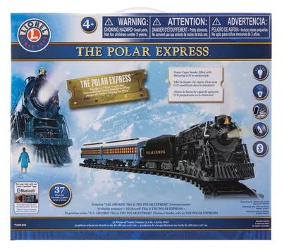 Productafbeelding van Treinset the polar express ready to play 186x127cm zwart/blauw Lionel My Village