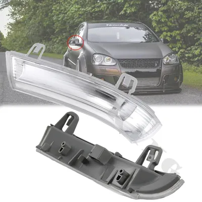 Image de Clignotant LED dans le rétroviseur pour VW Golf, Jetta, Passat, Sharan droit 1K0949102