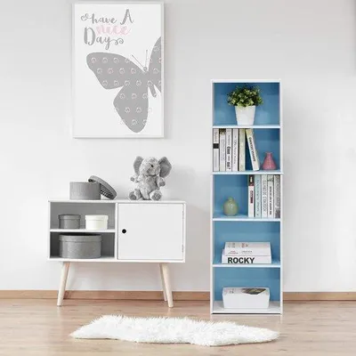 Produktbild von Famanu Bücherregal modernes Wanddekor - Buchregal