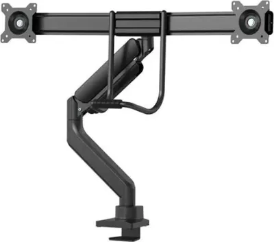 Produktbild von Neomounts DS75-450BL2 Monitorarm 17-32" - Gasfeder - Topfix - 180°-Stopp, Klemme/Durchführung, 8 kg, 43,2 cm (17"), 81,3 cm (32"), 100 x 100 mm, Schwarz