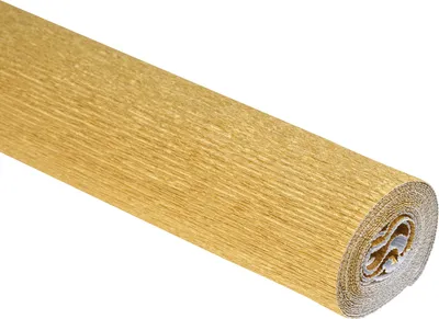 Produktbild von Floristen-Krepppapier, 50 x 250 cm, 128 g/m², farbfest Alu-Gold