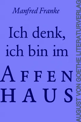 Produktbild von Ich denk', ich bin im Affenhaus