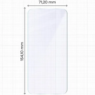 Produktbild von Flexibles Hybridglas für Oppo Reno 15, Bizon Glass Mule