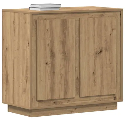 Image de Buffet vidaXL en chêne Artisan 80 x 40 x 75 cm, aggloméré