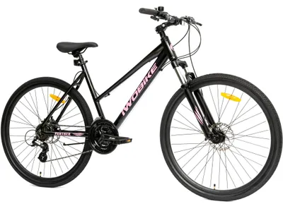 Zdjęcie produktu dla Rower damski IwoBike, crossowy, 28 cali, Shimano Altus, rama aluminiowa, hamulce tarczowe, model trekkingowy, MTB, 2026