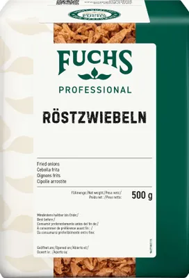 Immagine prodotto di Cipolle fritte Fuchs croccanti aromatiche confezione da 500 g