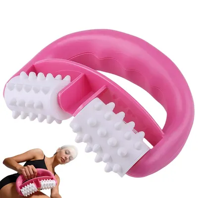 Produktbild von Massage-Roller, Lymphdrainage-Massagegerät, Faszien- und Narbengewebe-Massagegerät, Selbstmassage-Roller für Beine, Füße, Arme, Rücken und Hände