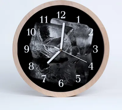 Produktbild von Holzuhr 30fi cm wanduhr - Eisschrank-Küche