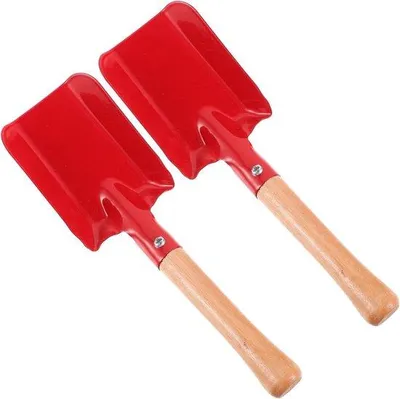 Produktbild von Gartenschubf Set - Handgerte Gartenzucht - 2 Stücke - Rot