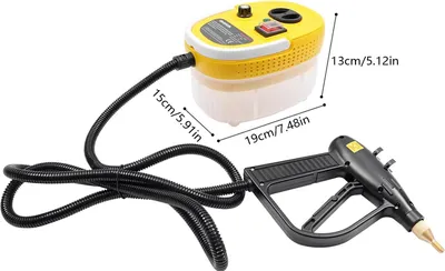 Image de Nettoyeur vapeur - Nettoyeur vapeur haute pression - Multifonction - Plus de 1 400 W - 220–240 V - Jaune