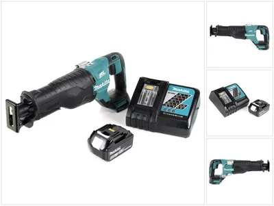 Produktbild von Makita DJR 187 Akku Reciprosäge 18 V Brushless Säbelsäge + 1x 6,0 Ah Akku + Ladegerät