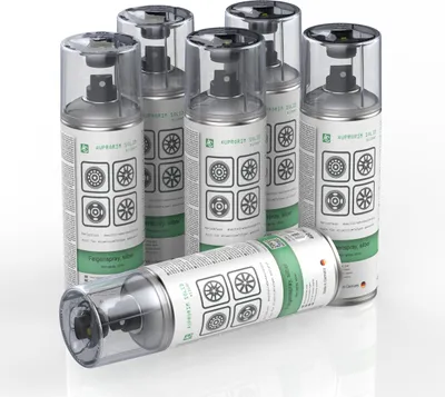 Produktbild von 6x AUPROTEC Lackspray Silber AUPRORIM SOLID Felgensilber Sprühlack 400ml