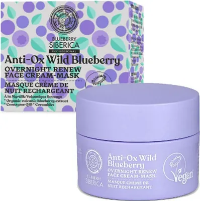 Produktbild von Natura Siberica Overnight Renew Face Cream Mask 50ml