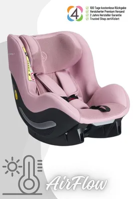 Produktbild von Avionaut AeroFIX AirFlow - Reboard Kindersitz (0-18 kg), Farbe Kindersitz:Pink