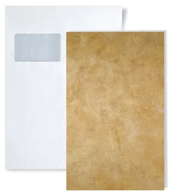 Productafbeelding van 1 PROEFMONSTER WallFace S-24557 DIN A5 | Wandpaneel Staal CLASSY GOLD AR