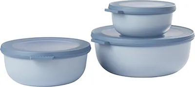 Obrázek produktu pro Rosti Mepal 106230015700, Sada, Modrá, 0,35 l, 0,75 l, 1,25 l, Termoplastický elastomer (TPE)