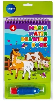 Produktbild von Wasserfarben-Malbuch 13,7 x 18,3 cm 89972 – Centrum