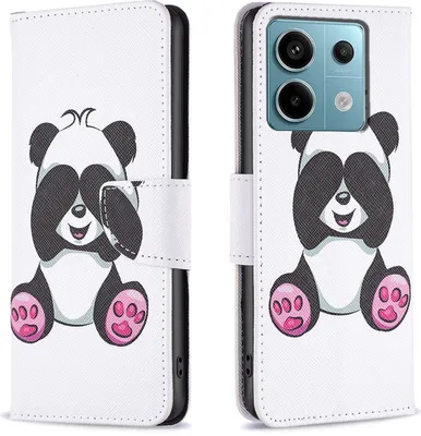 Produktbild von Für Xiaomi Poco M6 Pro 4G / Redmi Note 13 Pro 4G Kunst Leder Book Wallet Schutz Tasche Motiv 4