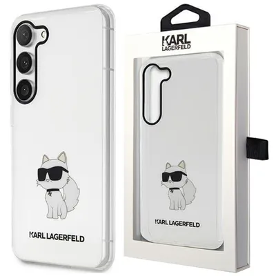 Produktbild von Karl Lagerfeld Klhcs23Mhnchtct S23+ S916 Etui - Klar Hartschale Iconik Choupette