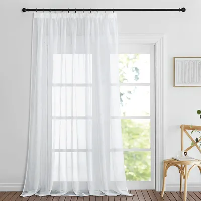 Produktbild von Transparente Gardinen für Schienensystem 1er Set H 245 x B 200 cm