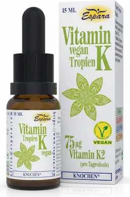 Image de Gouttes de vitamine K vegan 15 ml