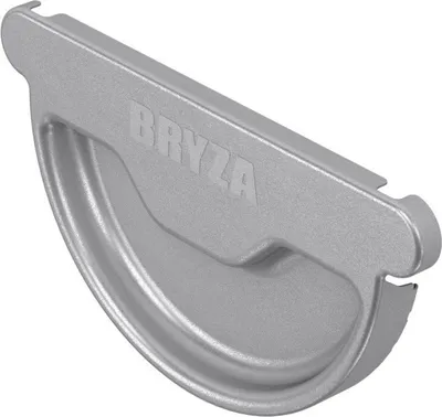 Produktbild von BRYZA Dachrinnenvorkopf verzinkt Ø 150 mm, Naturzink