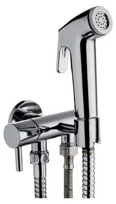 Produktbild von Badezimmer Bidet Wasserhahn WC Bidet Handbrause Wandmontage Single Water Way Single Handles Mischbatterie