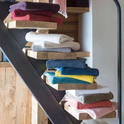 Produktbild von Winkler Frottier Gästetuch, Handtuch oder Duschtuch Bora 100% Baumwolle , Größe:70 x 130 cm, Farbauswahl::leinen