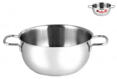 Immagine prodotto di HOMe Casseruola Inox 2 Manici Cm18