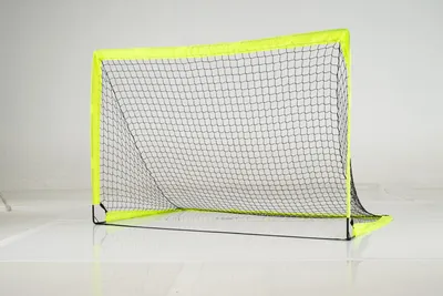 Produktbild von COSTWAY 2er Set Fußballtor für Kinder, Pop Up Fussballtor | Trainingstor mit verstärkten Glasfaserstangen & Tornetzen, Trainingsnetz klappbar
