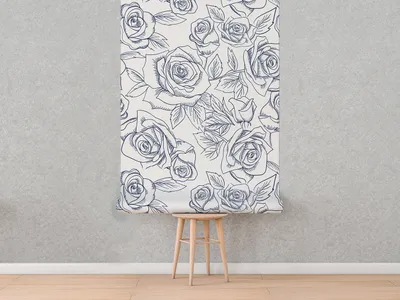 Produktbild von Coloray Fototapete 104x70 cm Latextapete Magicstick - Rosenblumen