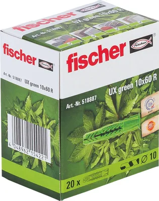 Produktbild von Universaler Dübel Peripher.ux Gr F10X60Mm