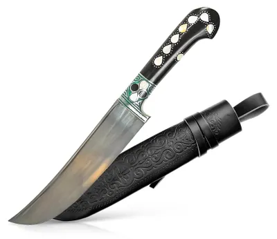 Produktbild von Usbekischer Messer – Pchak, 30 cm Kochmesser Handarbeit Küchenmesser