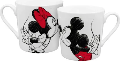 Produktbild von Disney Tasse Micky Kiss Sketch