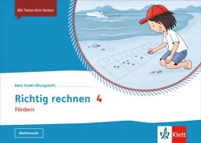 Image de Mein Anoki-Übungsheft. Richtig Rechnen 4. Fördern. Übungsheft Klasse 4