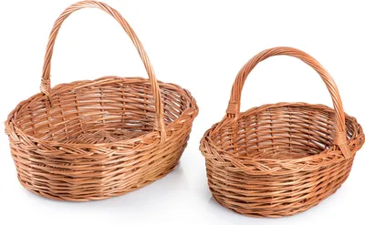 Produktbild von JIPRO® Weidenkorb für Geschenke Prezent III. - B 43 x T 33 x H 14/33
