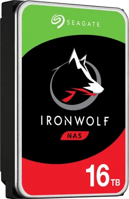 Image de Seagate IronWolf ST16000VN001 - Festplatte - 16 To - interne - 3,5" (8,9 cm) - SATA 6Gb/s