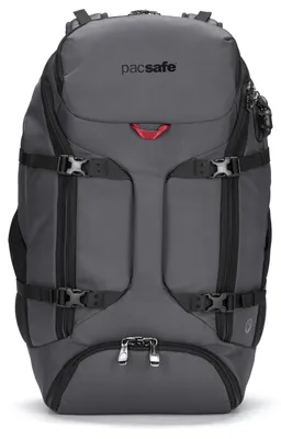 Immagine prodotto di pacsafe zaino borsa da viaggio con scomparto per laptop Venturesafe EXP35 Backpack 35L Slate grigio scuro