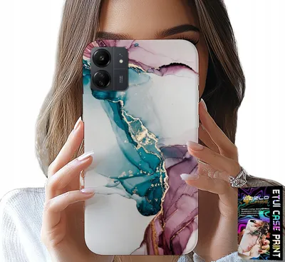 Obrázok produktu pre Puzdro pre Xiaomi Poco C65 – Elegantné mramorové módne ženské puzdro