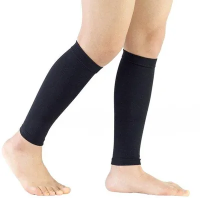Produktbild von Kniegelenk-Kompressionskniebandagen - Ideal für Joggen und Radfahren - schwarz