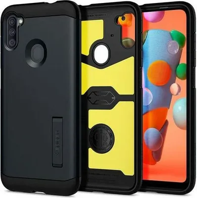 Zdjęcie produktu dla Etui Spigen Tough Armor do Samsung Galaxy M11 czarny