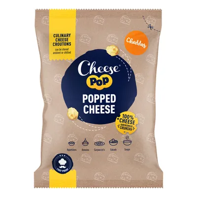 Produktbild von Cheesepop - Gepuffter Cheddar Käse - 500g