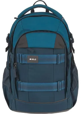 Image de Sac à dos d'école décontracté BOLD Origin bleu foncé
