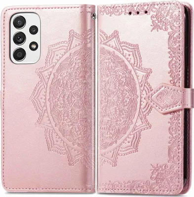 Image de imoshion Bibliothèque Mandala pour le Samsung Galaxy A53 - Or Rose