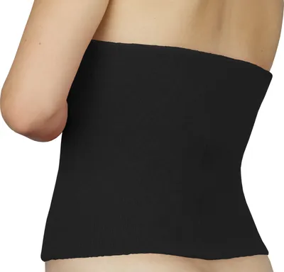 Produktbild von wobera Angora Nierenwärmer oder Leibwärmer für Damen und Herren, kräftige Ausführung (Gr. XXL, Farbe: schwarz)